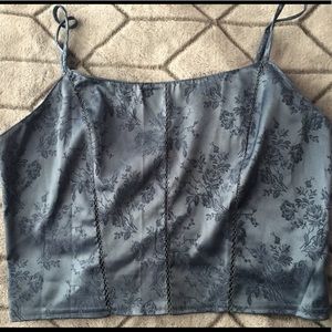 VICTORIA'S SECRET blue halter top